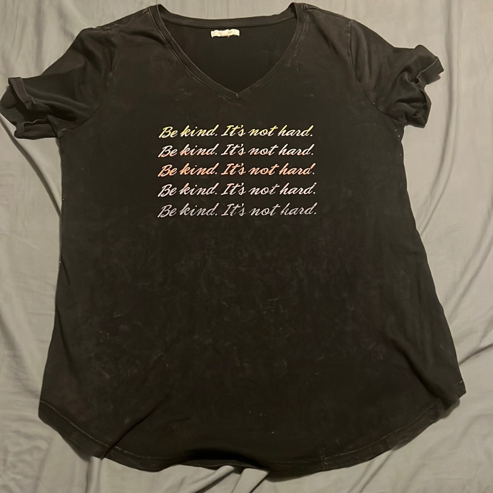 Black Graphic Tee